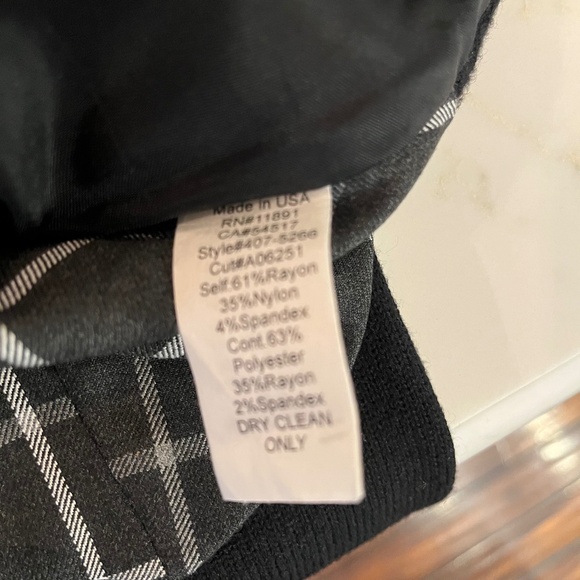 Bailey 44 Black Sweater Blazer with Attached Vest, Size S, Made in USA - Picture 7 of 8